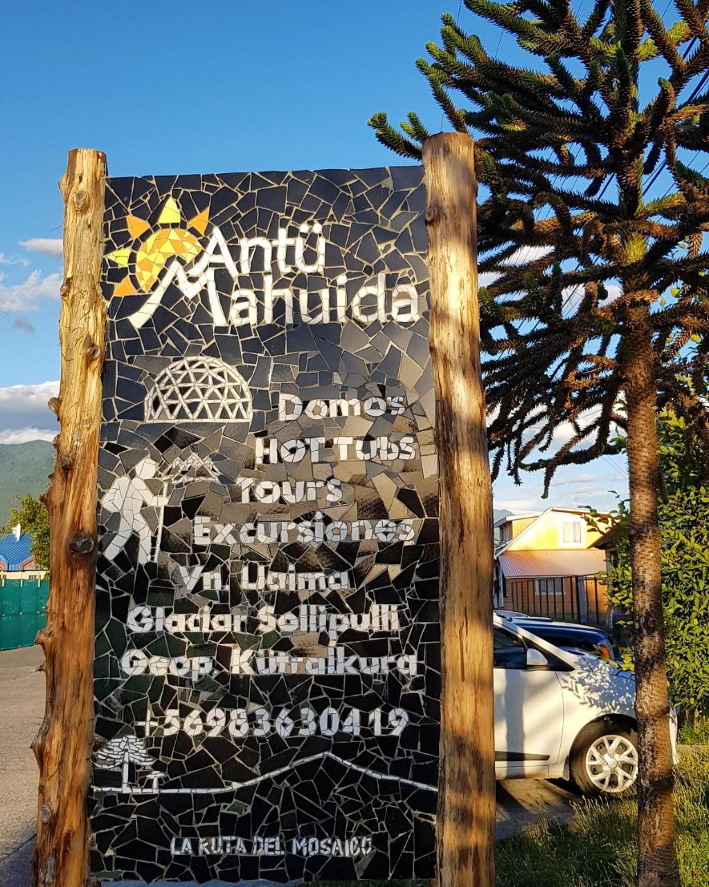 Antu Mahuida Domos Y Habitaciones Melipeuco Esterno foto
