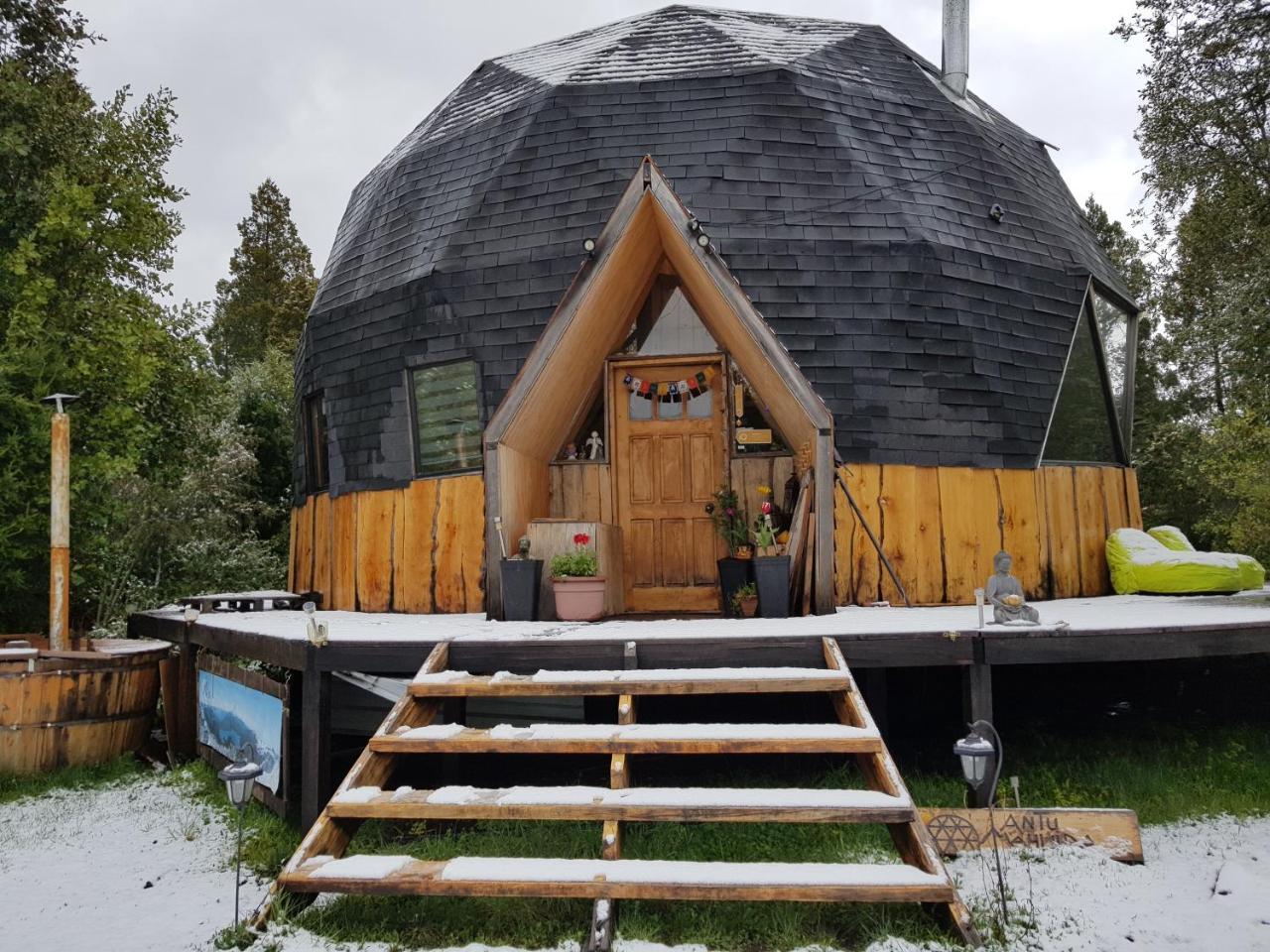 Antu Mahuida Domos Y Habitaciones Melipeuco Esterno foto